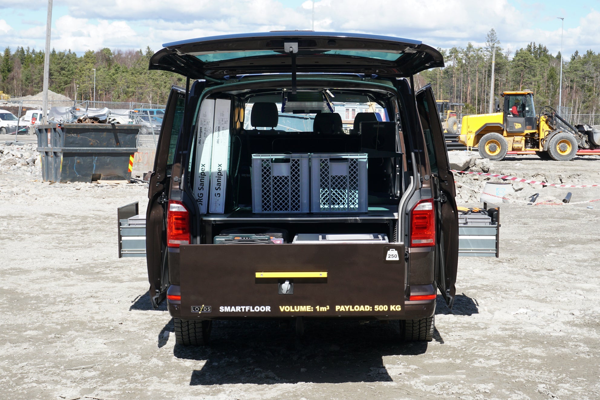 Smartfloor bilinredning Transporter 6 (lång) - Bild 4