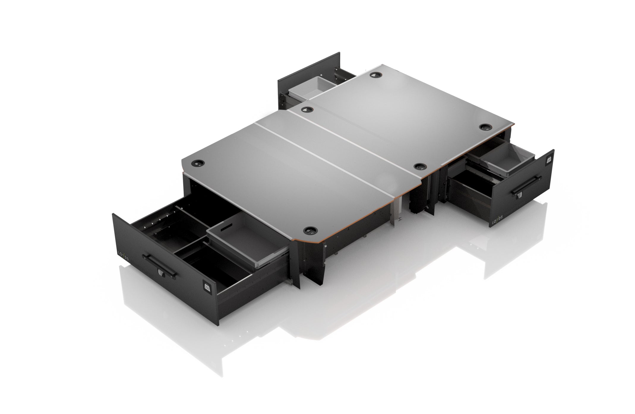 Smartfloor bilinredning VW Transporter (kort) - Bild 4