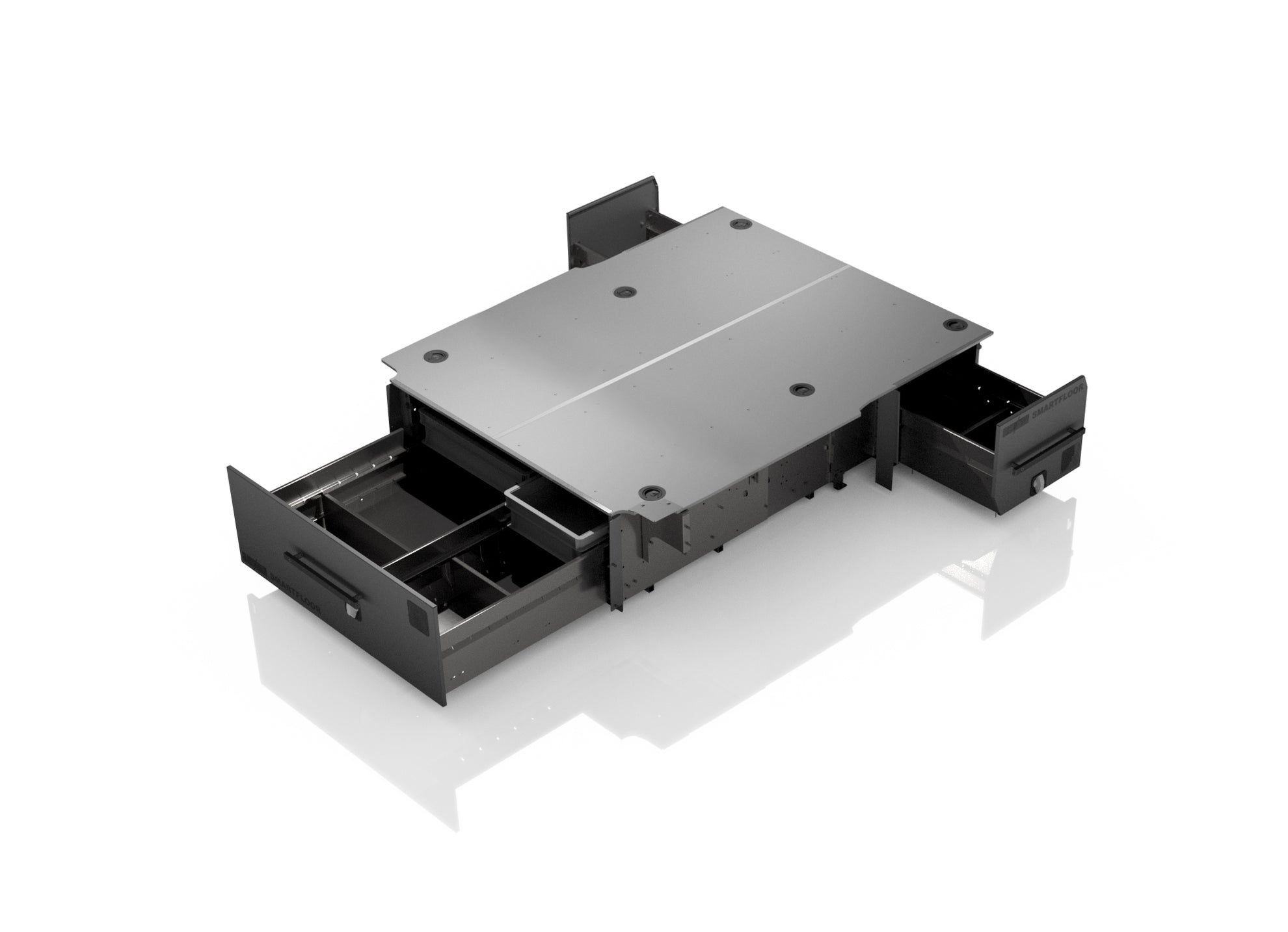 Smartfloor dubbelgolv - bilinredning till Mercedes Citan (från 2021)