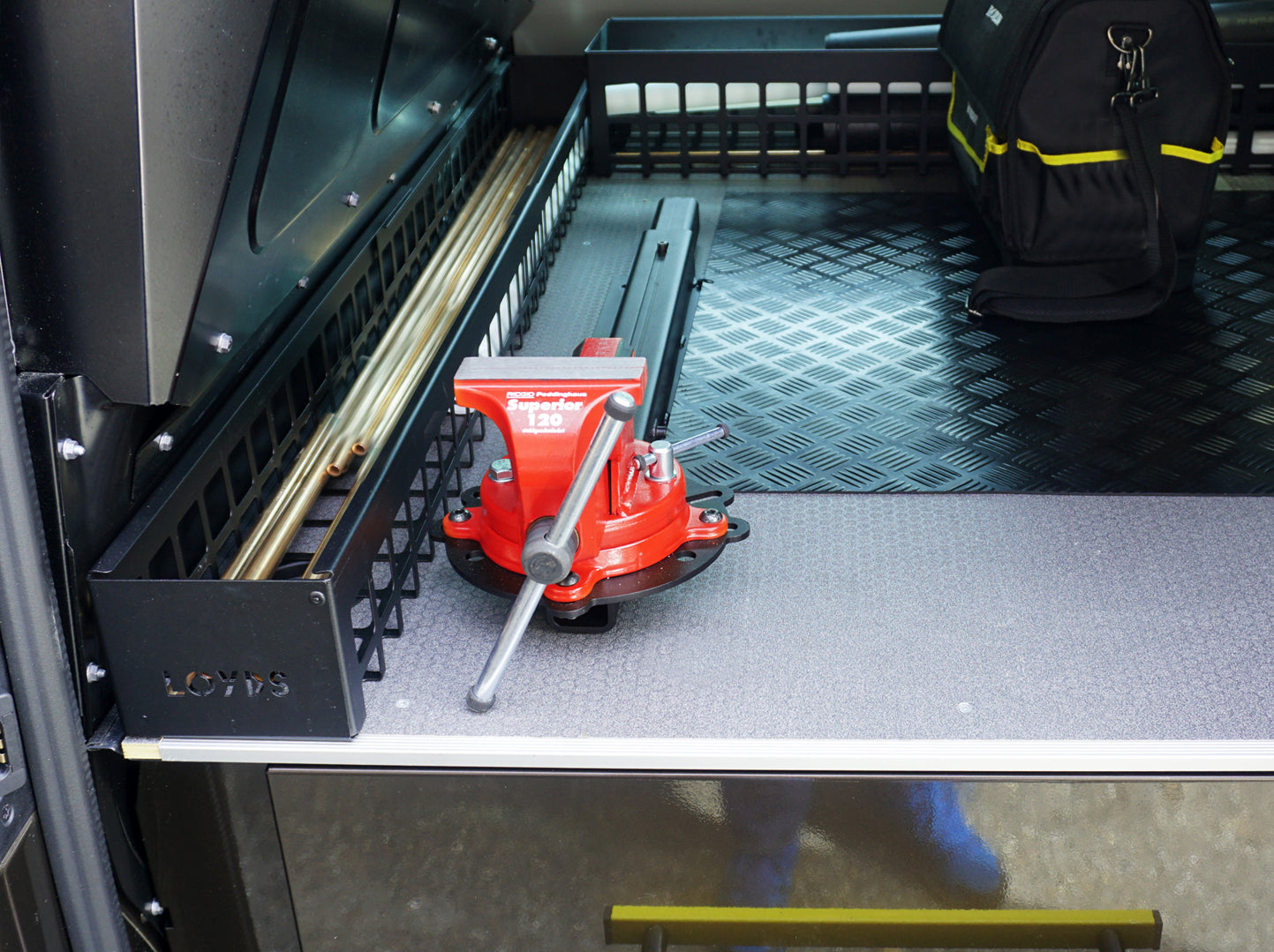 Skruvstycke smidesstål - Bild 7