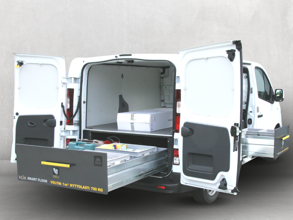 Smartfloor bilinredning Renault Trafic, Opel Vivaro (-> 2020) L2, Nissan NV300 - Bild 5