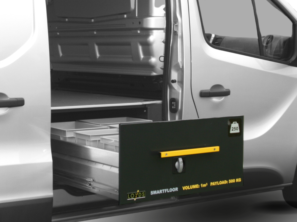 Smartfloor bilinredning Renault Trafic, Opel Vivaro (-> 2020) L2, Nissan NV300 - Bild 4