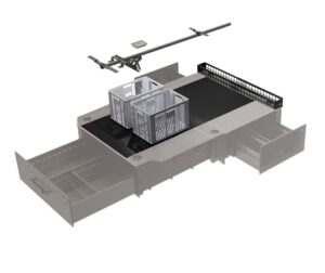 Verktygsinredning snickare liten skåpbil - Caddy Maxi