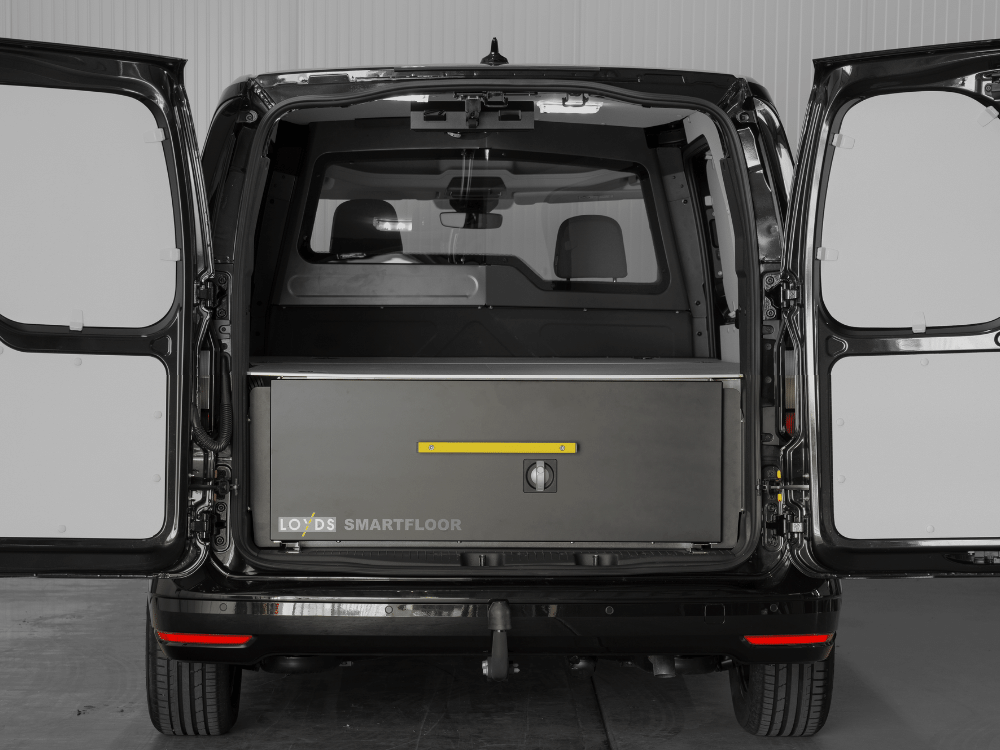 Smartfloor dubbelgolv bilinredning till Volkswagen Caddy Cargo Maxi (från 2020)