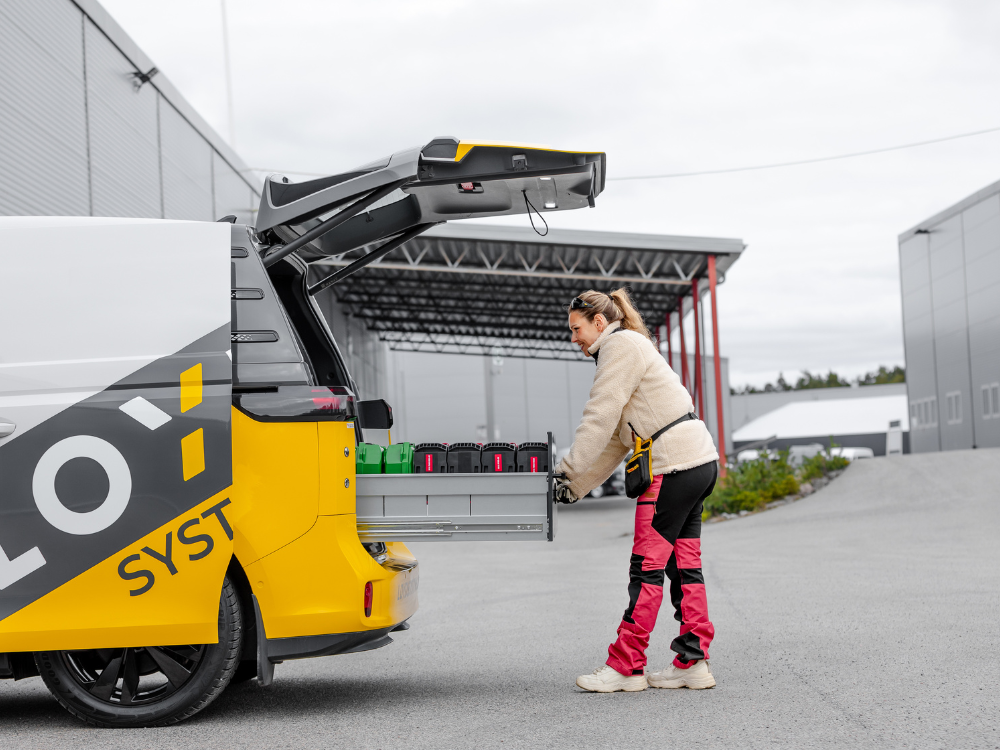 Smartfloor bilinredning till Volkswagen ID. Buzz Cargo - Bild 4