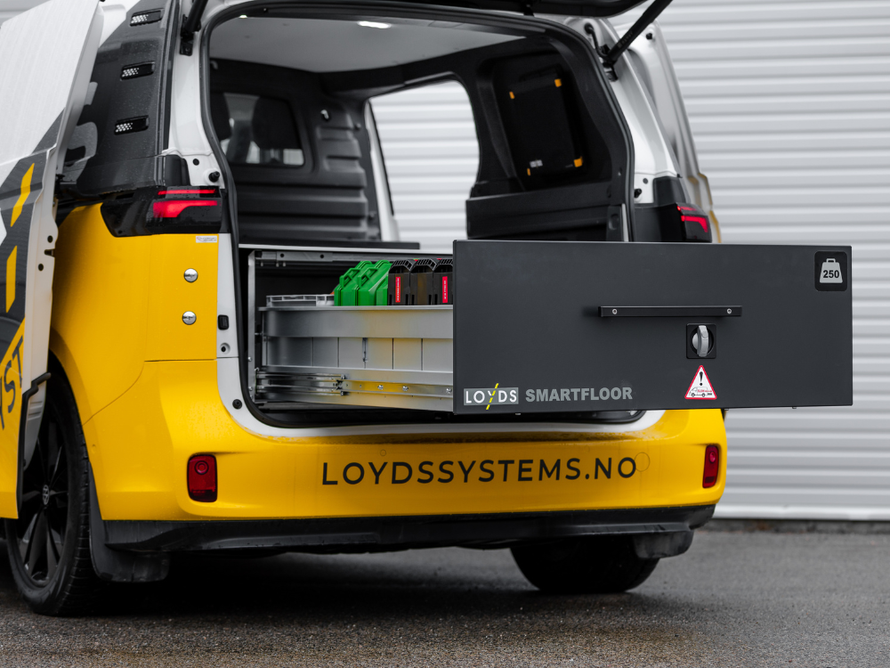 Smartfloor bilinredning till Volkswagen ID. Buzz Cargo - Bild 5