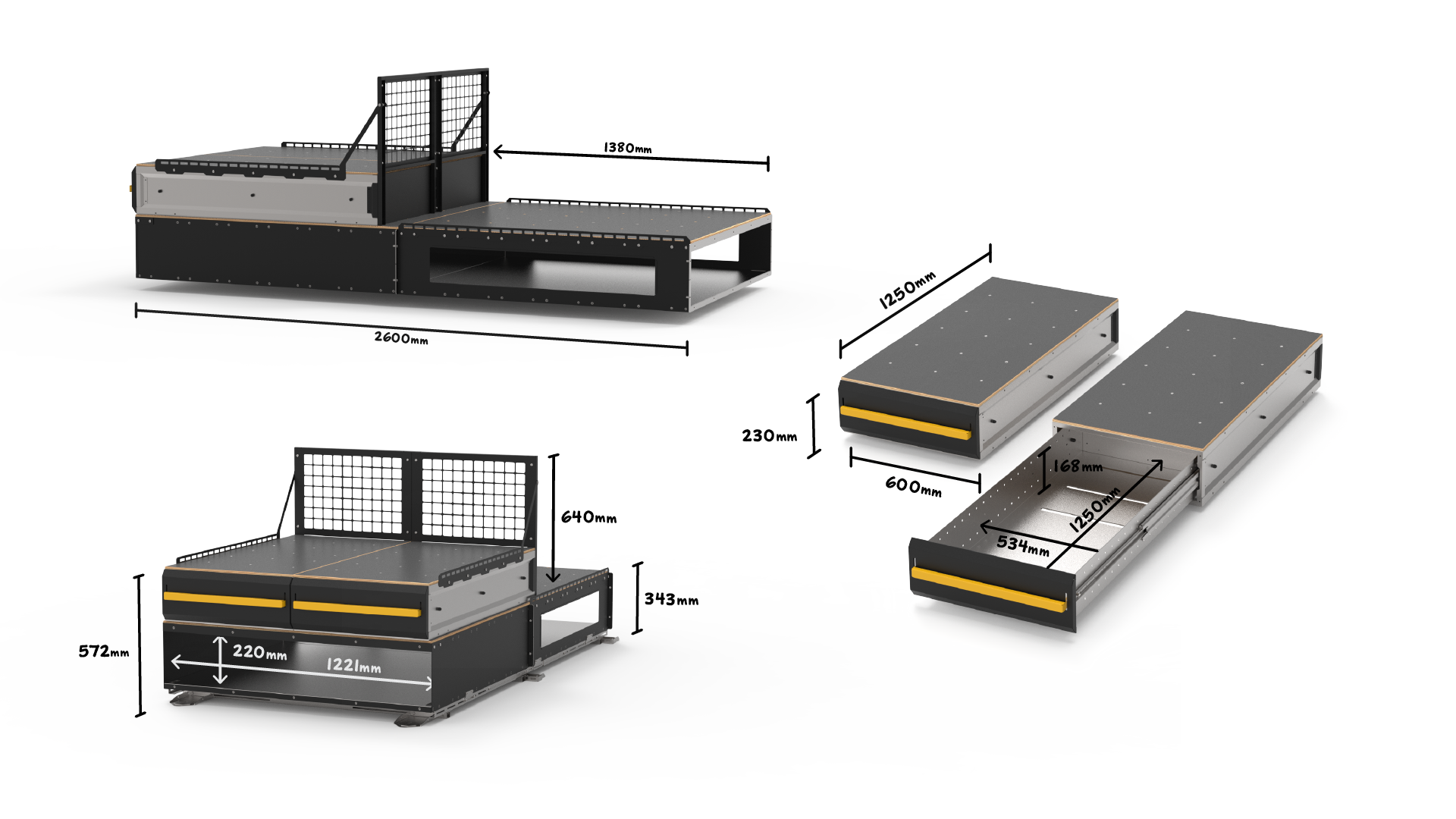 RIG – Bilinredning för snickaren 1300 x 1300 - Bild 13