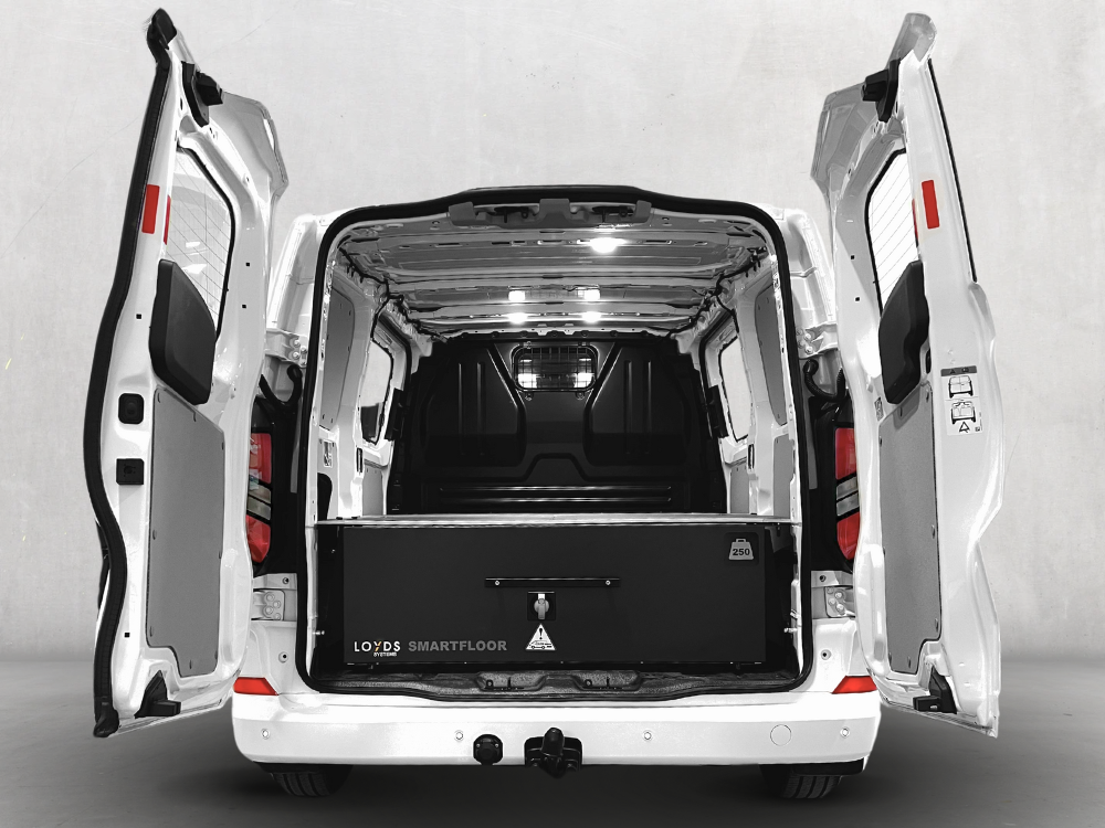 Smartfloor bilinredning och styling Ford Transit Custom (2024-)
